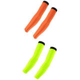 Maxbell 2 Pairs Bike Cycling Golf Arm Sleeves Sun Protection Bicycle Arm Warmer