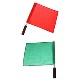 Maxbell 2 Pieces Sports Football Soccer Training Hockey Rugby Linesman Referee Flags