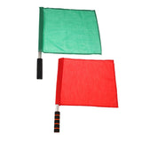 Maxbell 2 Pieces Sports Football Soccer Training Hockey Rugby Linesman Referee Flags