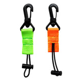 Maxbell 2 Pieces Scuba Diving Mouthpiece Regulator Holder Retainer with Webbing&Clip