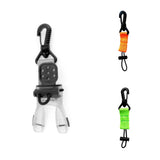 Maxbell 2 Pieces Scuba Diving Mouthpiece Regulator Holder Retainer with Webbing&Clip