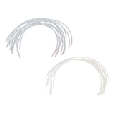 Maxbell 12 Pairs Women's Stainless Steel Handmade Bra Underwire Replacement Cup C D