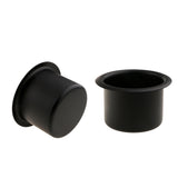 Maxbell 2x Aluminum Alloy Cup Drink Holder for Marine Boat Car Truck Camper RV Black
