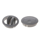 Maxbell 2x Car RV ATV Interior Round Ceiling A/C Vent Air Outlet Rotating Open Close