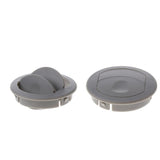 Maxbell 2x Car RV ATV Interior Round Ceiling A/C Vent Air Outlet Rotating Open Close