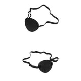 Maxbell 2 Pieces Lazy Eye Amblyopia Training Pirate Eyepatch Eye Mask Cover Eyeshade