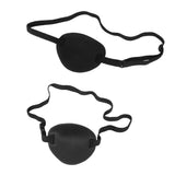 Maxbell 2 Pieces Lazy Eye Amblyopia Training Pirate Eyepatch Eye Mask Cover Eyeshade
