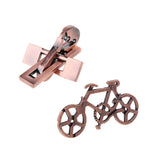 Maxbell Piano&Bicycle Lock Wire Puzzle Brain Teaser Mind Game Toy Metal IQ Test Gift