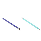 Maxbell 2pcs 2-in-1 Retro Design Touch Screen Stylus for iPhone Samsung Tablets PC