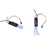 Maxbell 2 Pieces 40A 2-4S RC Brushless ESC Speed Controller for RC FPV Racing Drone