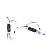 Maxbell 2 Pieces 40A 2-4S RC Brushless ESC Speed Controller for RC FPV Racing Drone