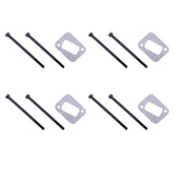 Maxbell 4 Sets Muffler Gasket Bolts for HUSQVARNA 351 350 345 340 353 346XP Chainsaw