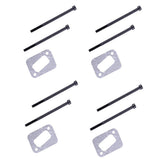 Maxbell 4 Sets Muffler Gasket Bolts for HUSQVARNA 351 350 345 340 353 346XP Chainsaw