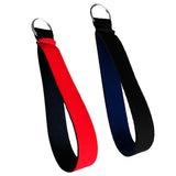 Maxbell 2Pcs Neoprene Wristlet Keychain Wrist Strap Band Key Holder Split Ring