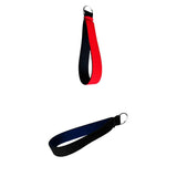 Maxbell 2Pcs Neoprene Wristlet Keychain Wrist Strap Band Key Holder Split Ring