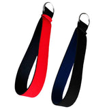 Maxbell 2Pcs Neoprene Wristlet Keychain Wrist Strap Band Key Holder Split Ring