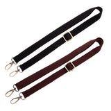 Maxbell 2Pcs Canvas Bag Handles Shoulder Bag Strap Replacements Bag Accessories