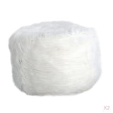 Maxbell 2 Pcs Comfortable Stool Covers for Home Living Room Decorations White