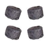 Maxbell 4pcs Soft  Stool Covers Fit 28cm Diameter Round Seat Grey