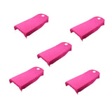 Maxbell 5 Pieces Soft Beauty Massage SPA Bed Cover Sheet With Breath Hole Hot Pink