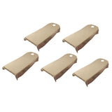 Maxbell 5 Pieces Soft Beauty Massage SPA Bed Cover Sheet With Breath Hole Camel