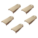 Maxbell 5 Pieces Soft Beauty Massage SPA Bed Cover Sheet With Breath Hole Camel