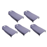 Maxbell 5 Pieces Soft Beauty Massage SPA Bed Cover Sheet With Breath Hole Purple