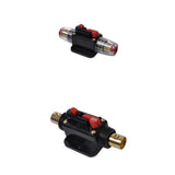 Maxbell 2X 12V Car Audio Fuse Holder 4-8 AWG Inline Circuit Breaker Protector 40/60A