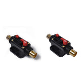 Maxbell 2X 12V Car Audio Fuse Holder 4-8 AWG Inline Circuit Breaker Protector 40/60A