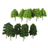 Maxbell 45x Mini Green Trees Model Train Railway Layout Scenery Diorama Architecture