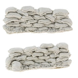 Maxbell 1/35 Resin Soldier Scenario Accessories Model Resin Sandbag Wall Model