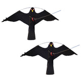 Maxbell 2x #2 Large Hawk Kite Bird Scarer Protect Farmer Crop Windsock Scarecrow Toy