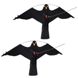 Maxbell 2x #2 Large Hawk Kite Bird Scarer Protect Farmer Crop Windsock Scarecrow Toy