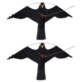 Maxbell 2x #2 Large Hawk Kite Bird Scarer Protect Farmer Crop Windsock Scarecrow Toy