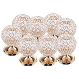 Maxbell 8x Bling Crystal Votive Tealight Candle Holders Wedding Table Centerpieces
