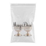 Maxbell 2x Bling Crystal Votive Tealight Candle Holders Wedding Table Centerpieces