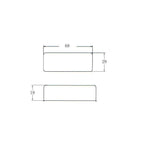Maxbell Seal Type Humbucker Pickup Covers w/ Double Coil Pickup Baseplate for Guitar