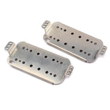 Maxbell Seal Type Humbucker Pickup Covers w/ Double Coil Pickup Baseplate for Guitar