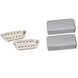 Maxbell Seal Type Humbucker Pickup Covers w/ Double Coil Pickup Baseplate for Guitar