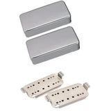 Maxbell Seal Type Humbucker Pickup Covers w/ Double Coil Pickup Baseplate for Guitar