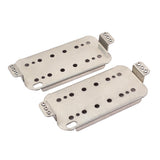 Maxbell Seal Type Humbucker Pickup Covers w/ Double Coil Pickup Baseplate for Guitar