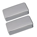 Maxbell Seal Type Humbucker Pickup Covers w/ Double Coil Pickup Baseplate for Guitar