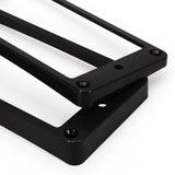 Maxbell Curved Humbucker Frame Mounting Rings with Pickup Cover for Electric Guitar