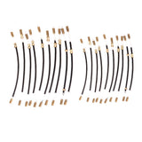 Maxbell 20 Pieces Violin End Rope Tailpiece Tail Guts for 1/2 1/4 1/8 1/10 Violin