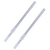 Maxbell 2xSwimming Pool Telescopic Pole Aluminum Alloy for Net Brush Vacuum