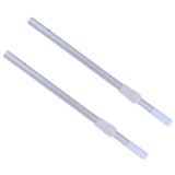 Maxbell 2xSwimming Pool Telescopic Pole Aluminum Alloy for Net Brush Vacuum