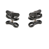 Maxbell 2Pieces Underwater Diving Ball Join Connector Clamp Mount Arm for Flashlight