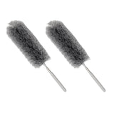 Maxbell 2 pieces Microfiber Bendable Extension Hand Duster Washable Cleaning Dust