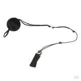 Maxbell 2 Pieces Belly Dance Silk Veil Poi Helper Thrown Balls with Adjustable Chain