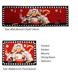 Maxbell 2 Pcs Pack Chef Kitchen Area Rug Anti-Skid Living Bedroom Floor Mat Carpets
